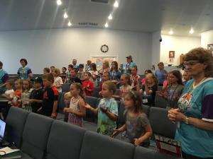 Day 1 VBS The Incredible Race 06/24/2019
